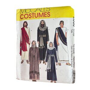 McCalls 2060 Costumes Pattern Size XL The Passion Play Biblical Classic UNCUT